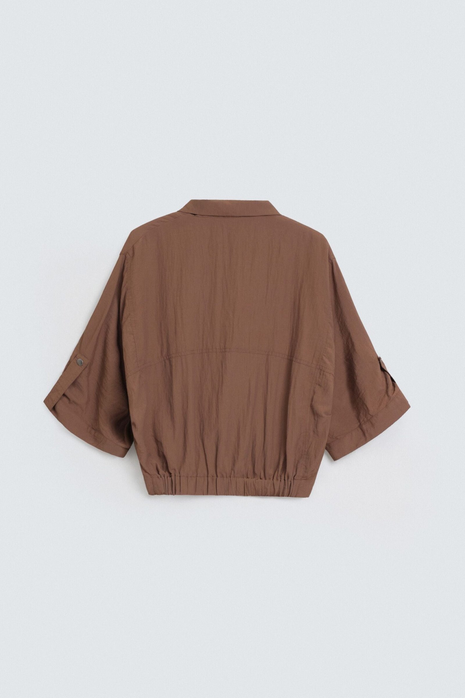 Cropped Safari Shirt - Image 7