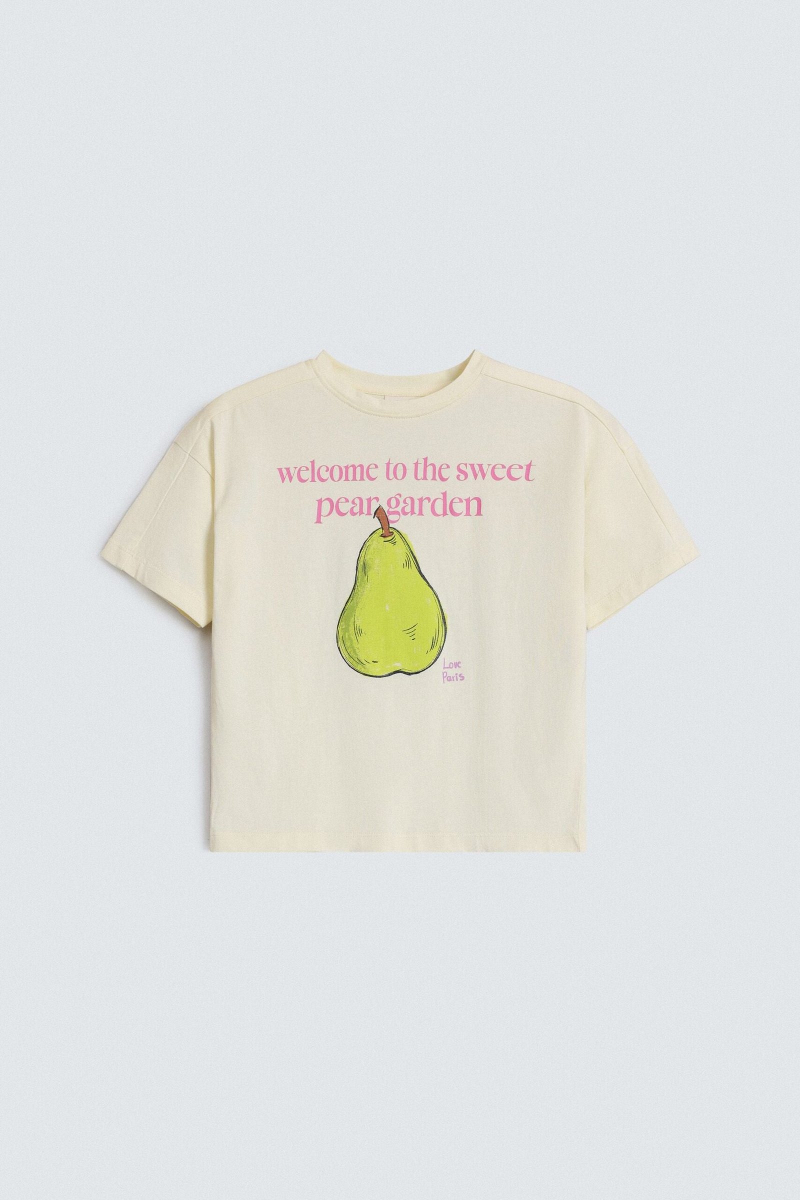 Cropped Graphic T-Shirt