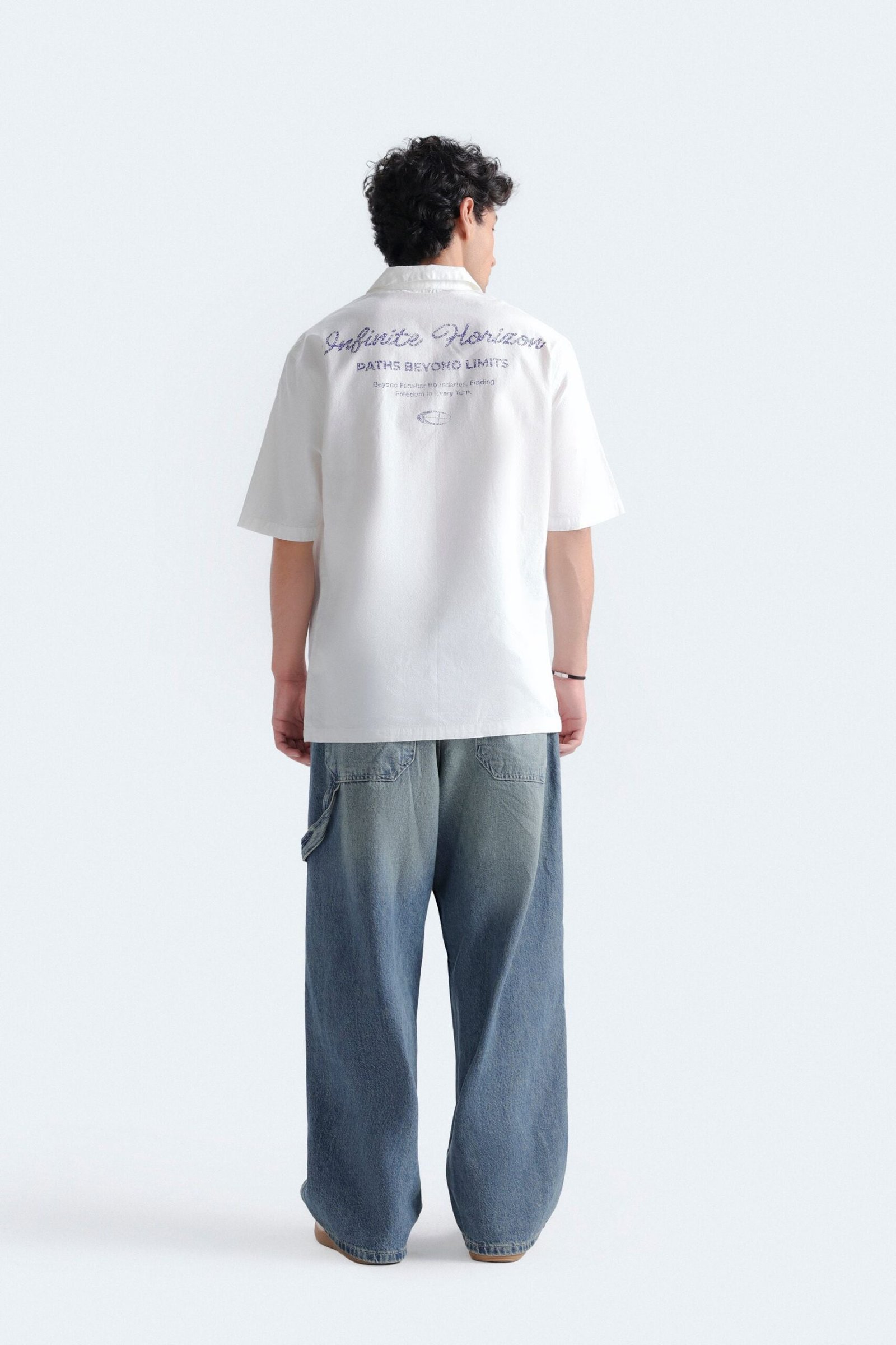 Slogan Print Shirt - Image 4