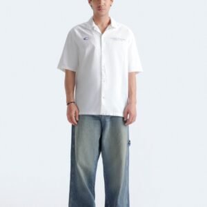 Slogan Print Shirt