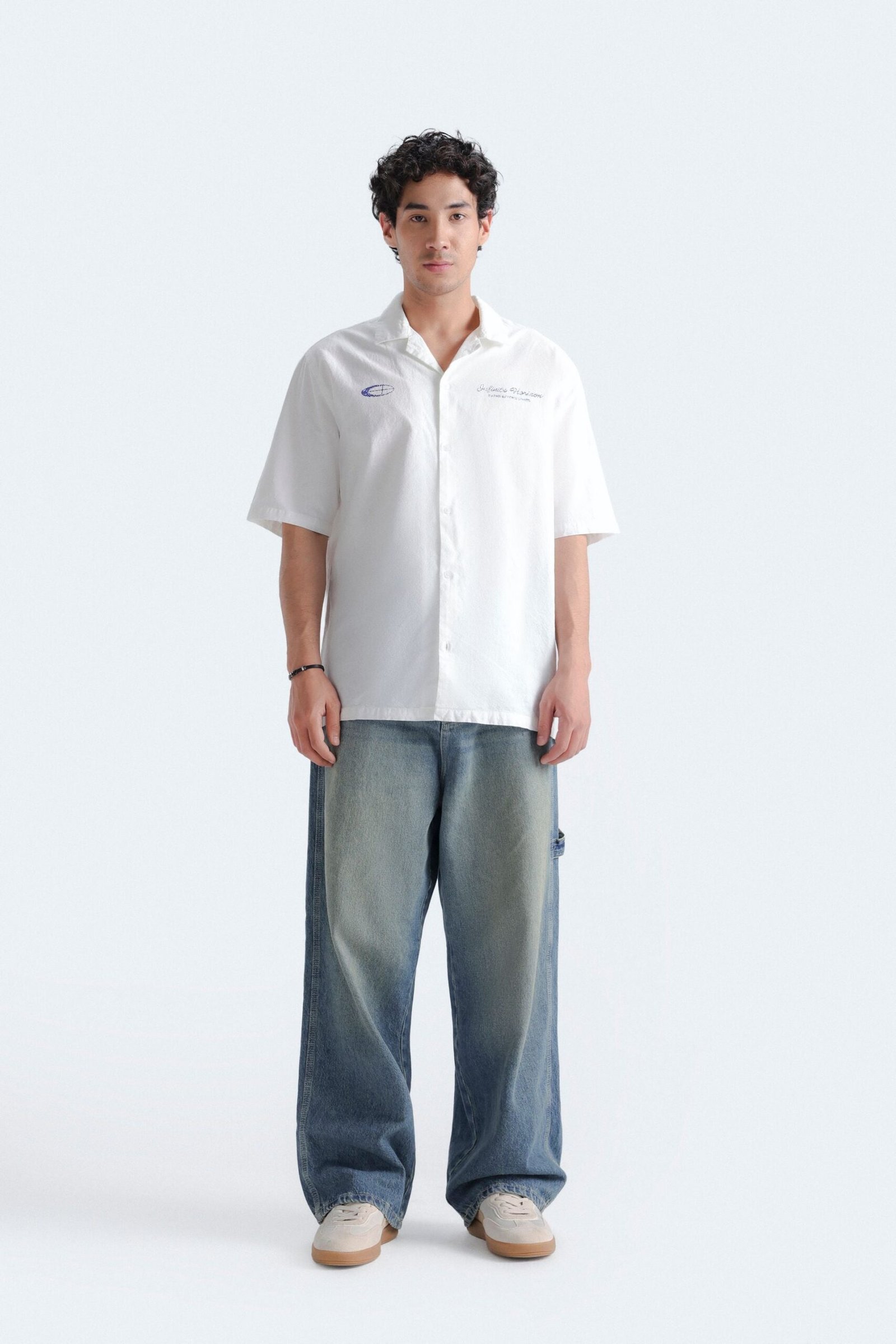 Slogan Print Shirt