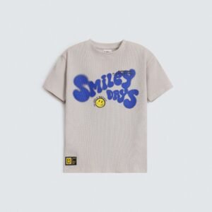 Textured Graphic T-Shirt
