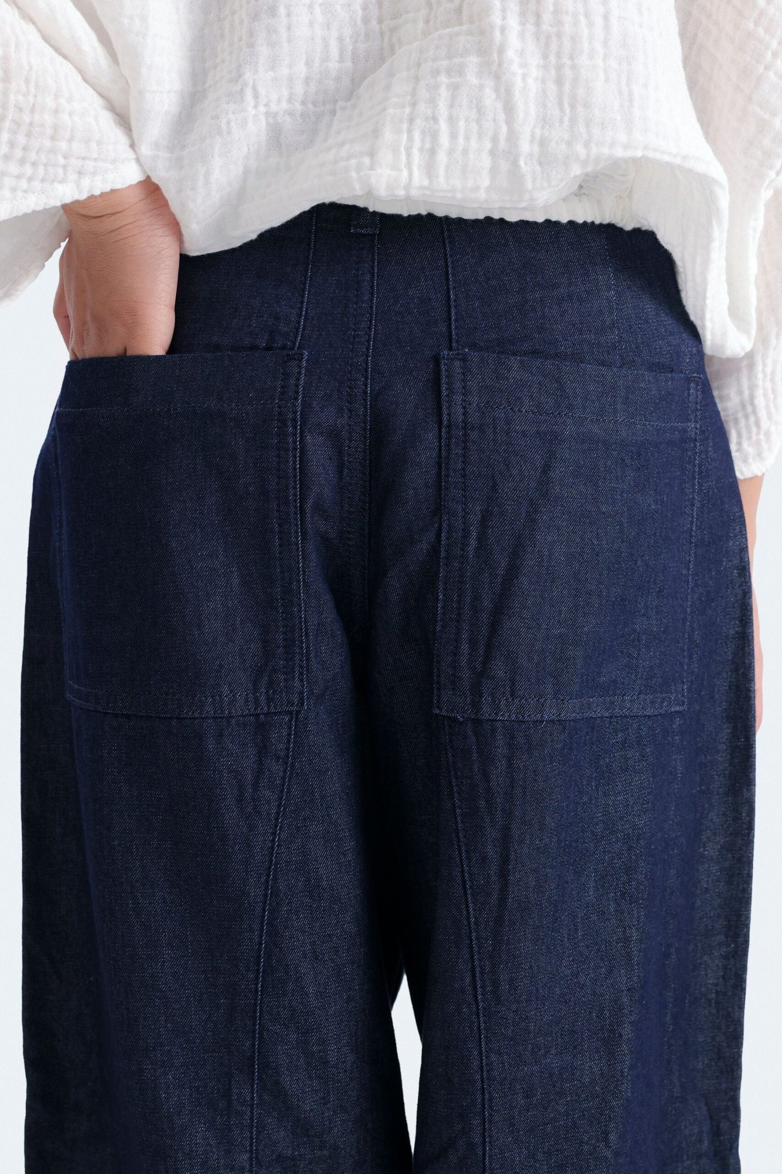 Cropped Textured Shirt - Image 5
