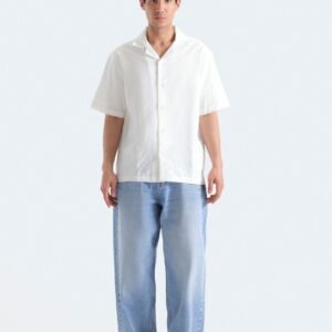 Embroidered Resort Collar Shirt