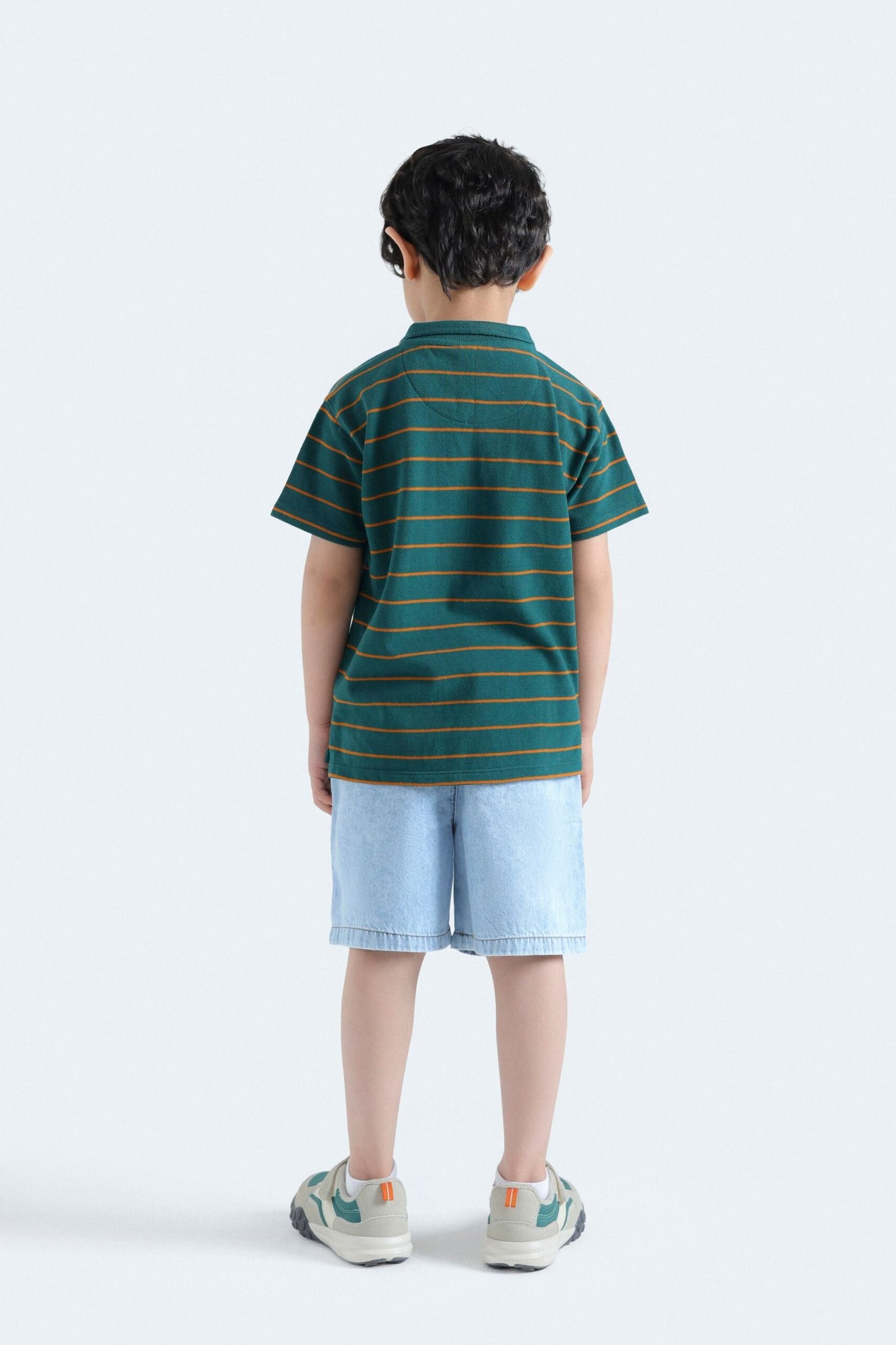 Striped Polo Shirt - Image 7
