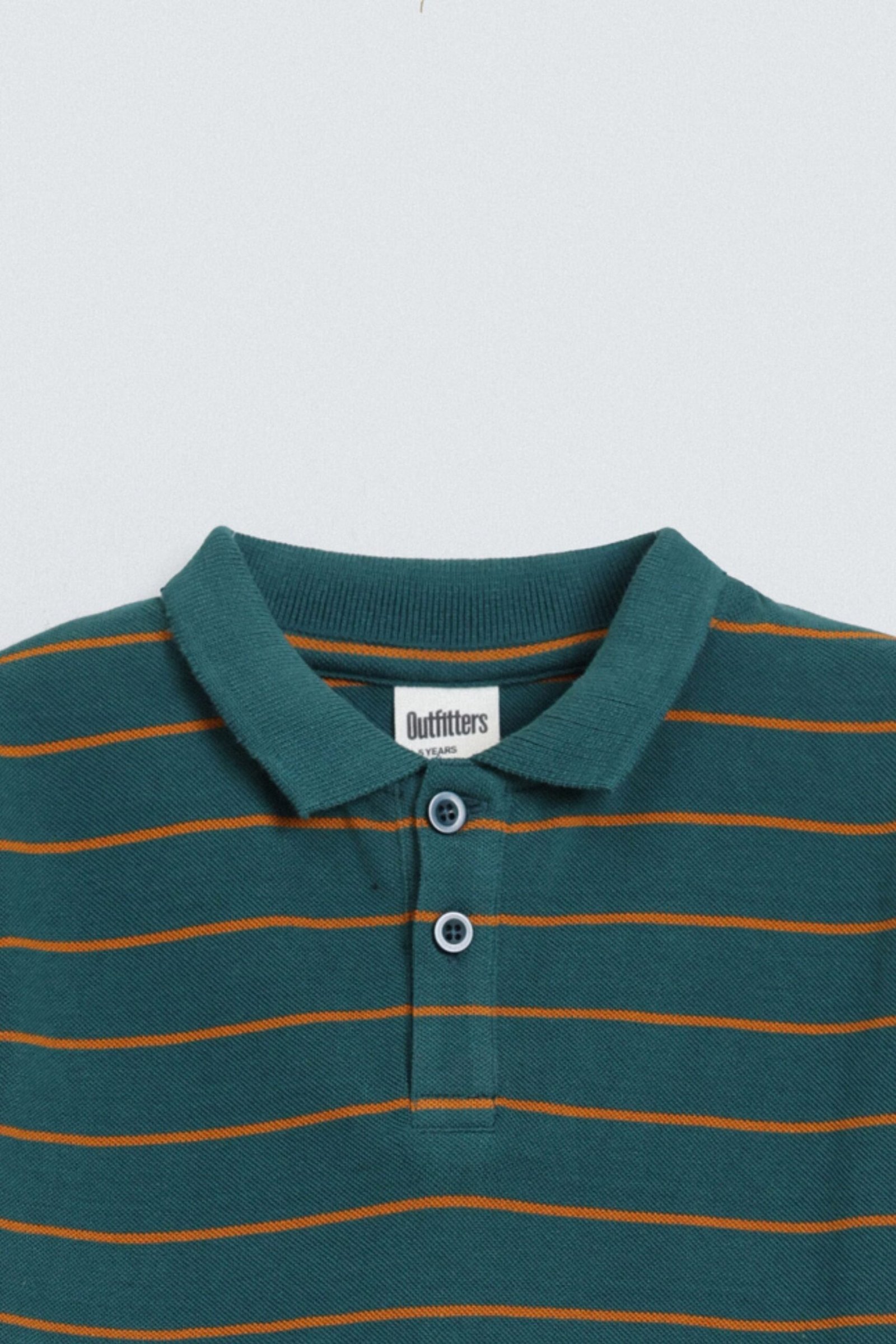 Striped Polo Shirt - Image 2