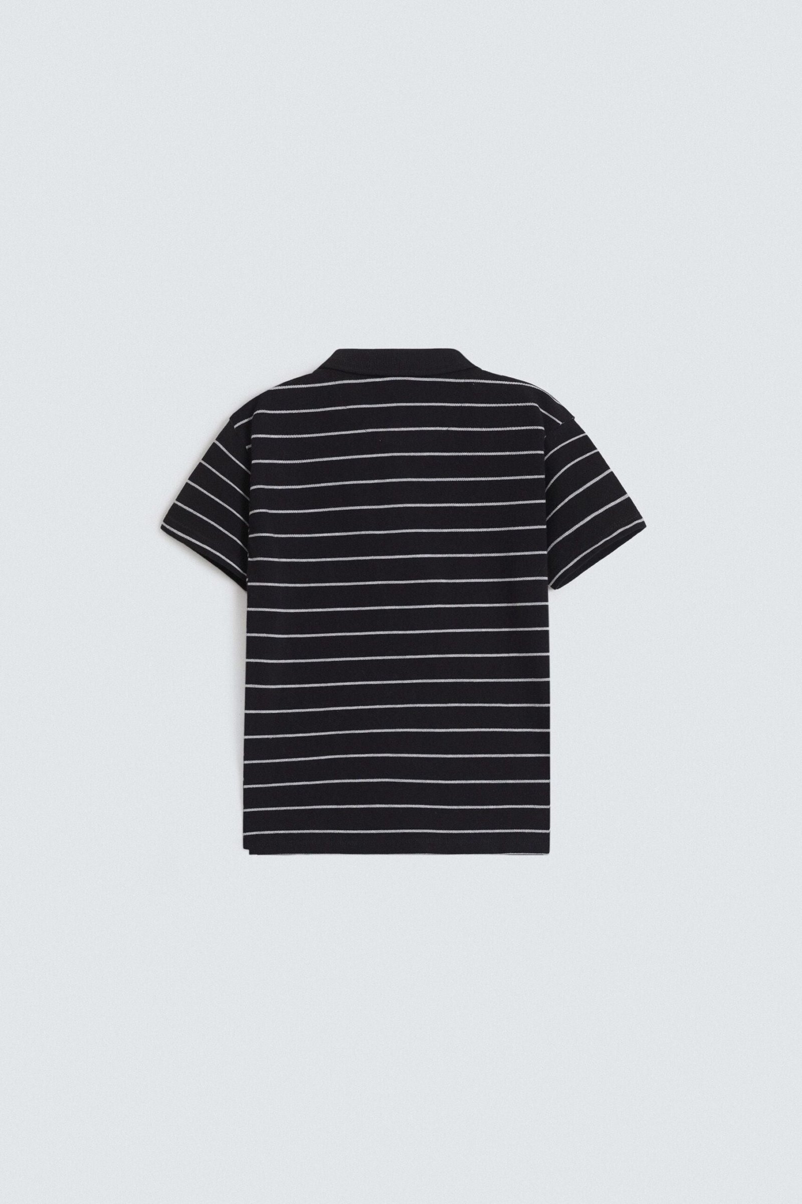 Striped Polo Shirt - Image 10