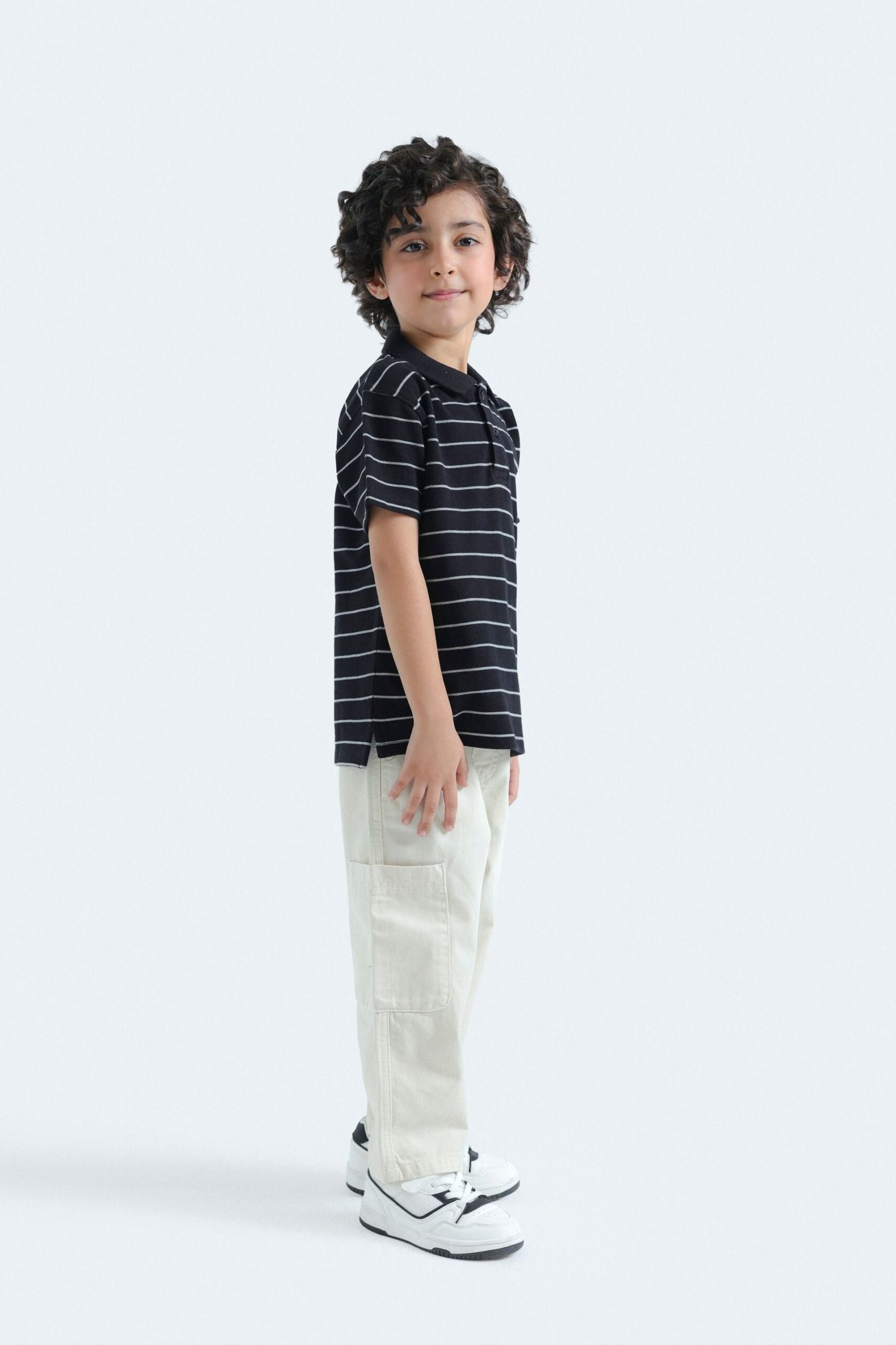 Striped Polo Shirt - Image 12