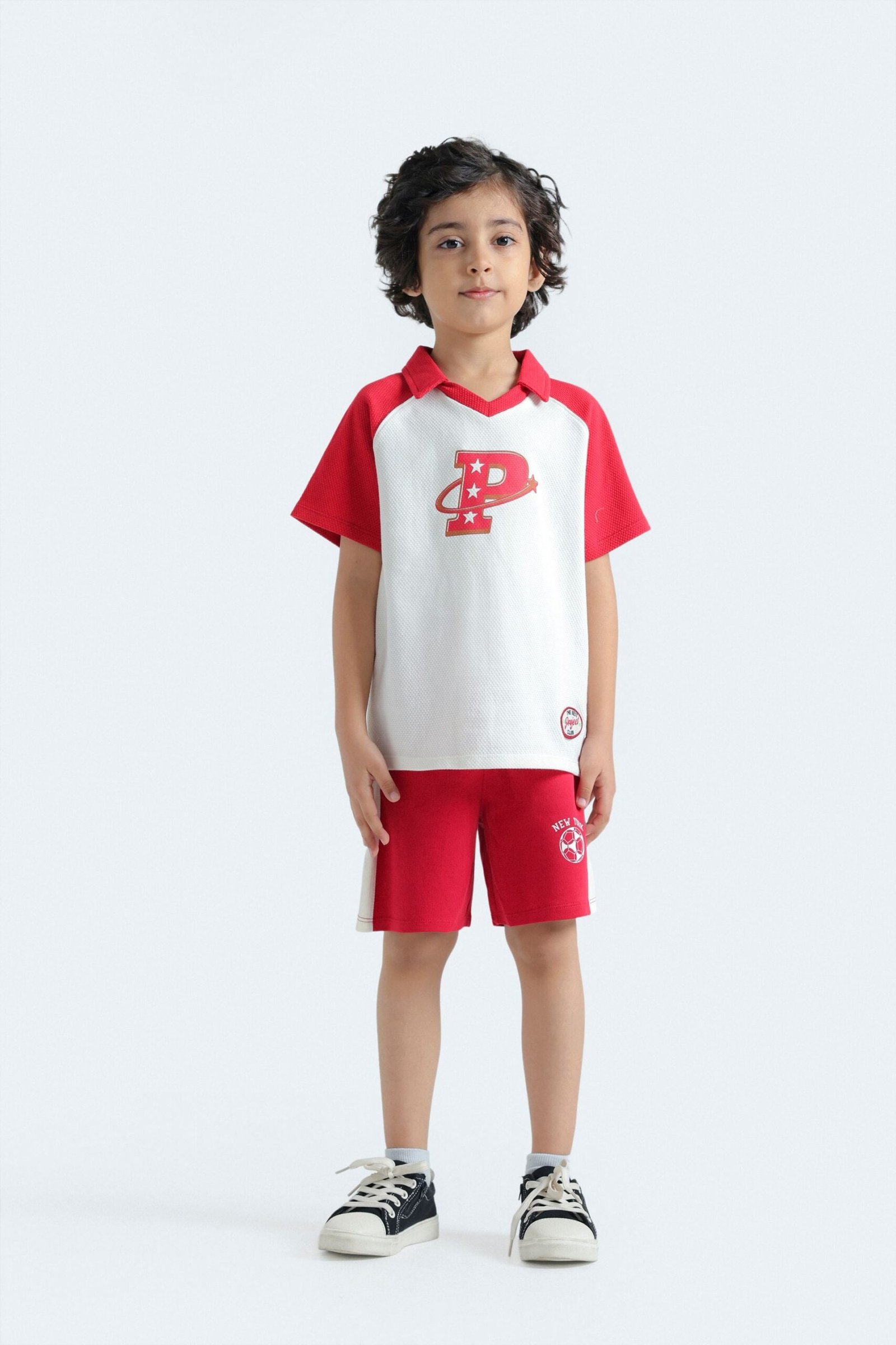 Slogan Print Polo Shirt - Image 5