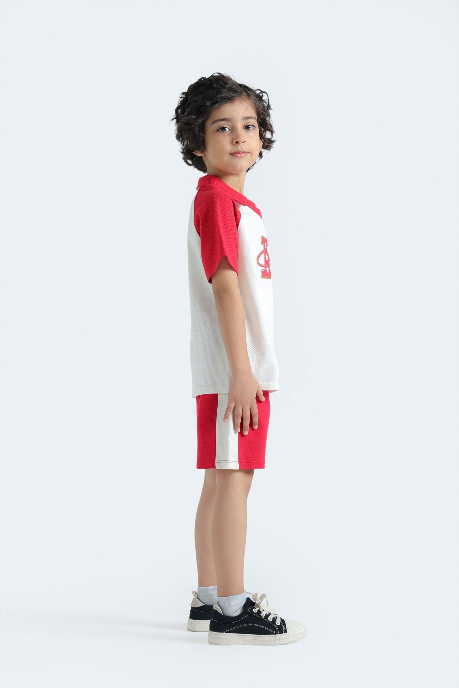 Slogan Print Polo Shirt - Image 6