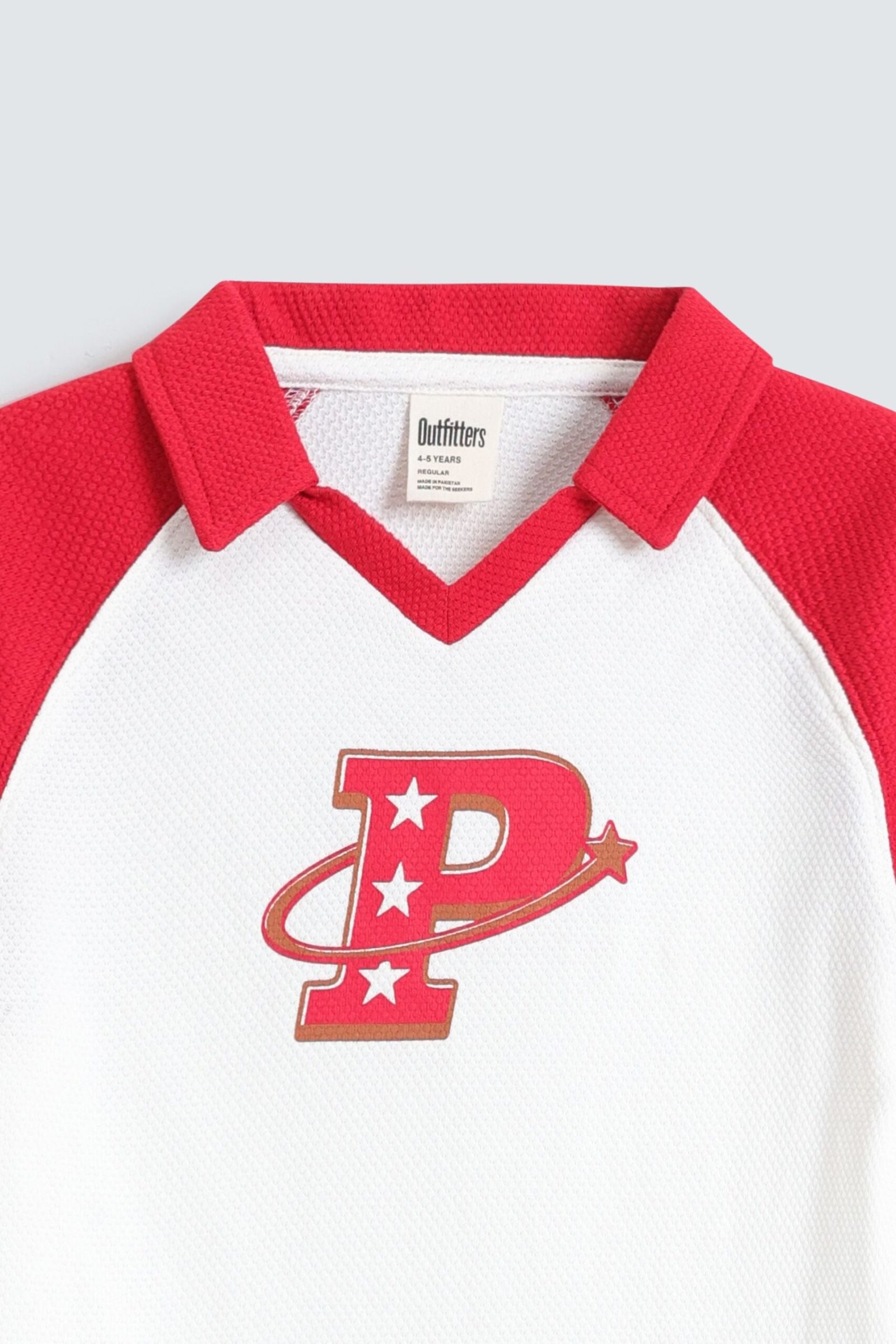 Slogan Print Polo Shirt - Image 2