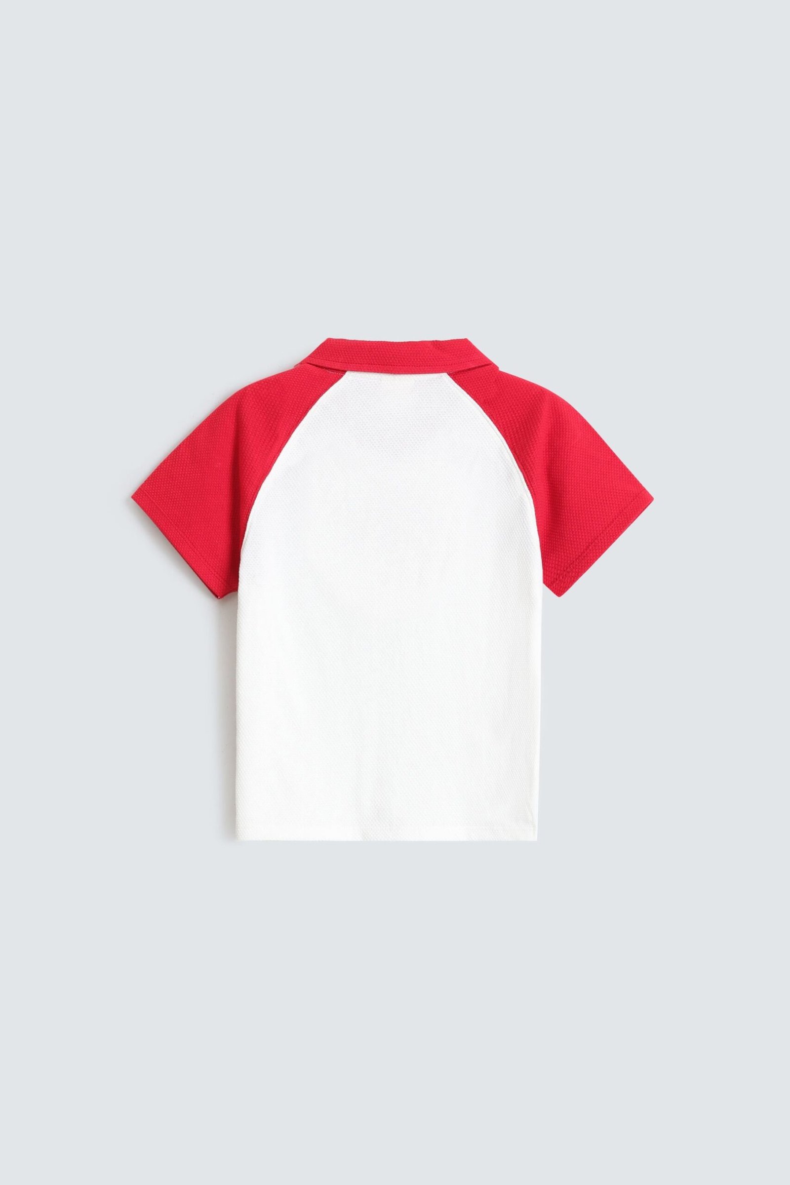 Slogan Print Polo Shirt - Image 4