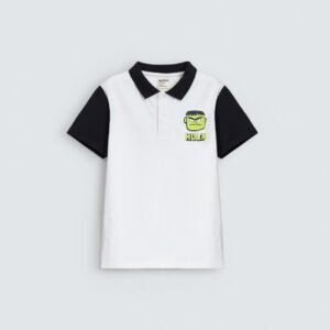Character Graphic Polo Shirt
