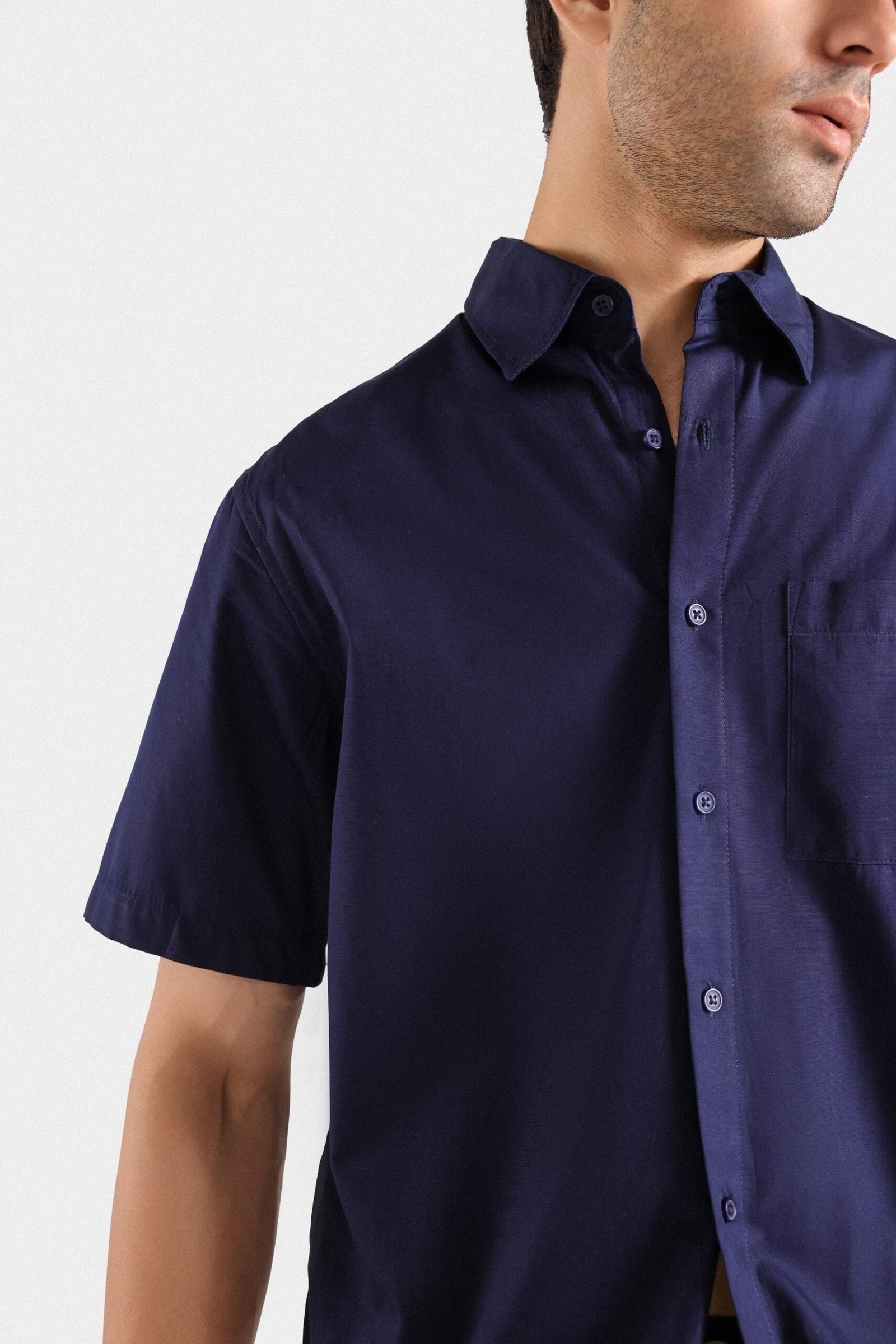 Basic Cotton Shirt - Image 9