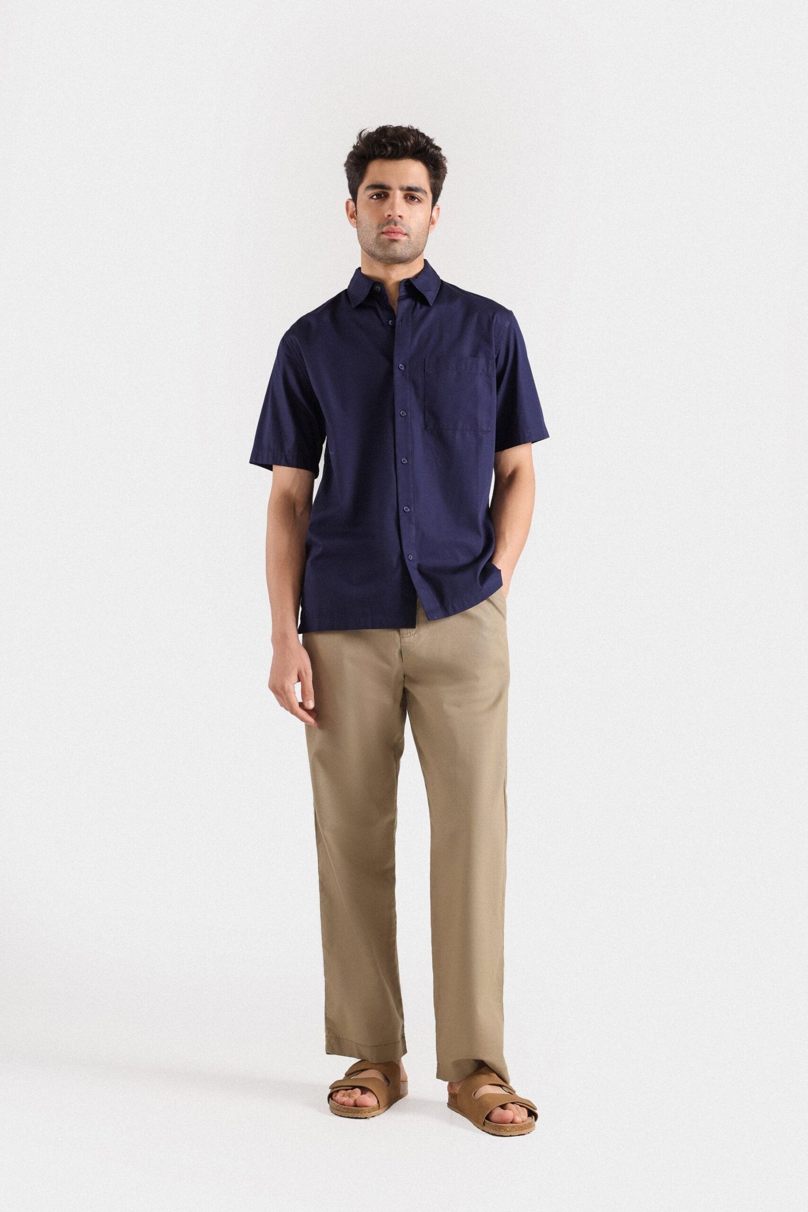 Basic Cotton Shirt - Image 8