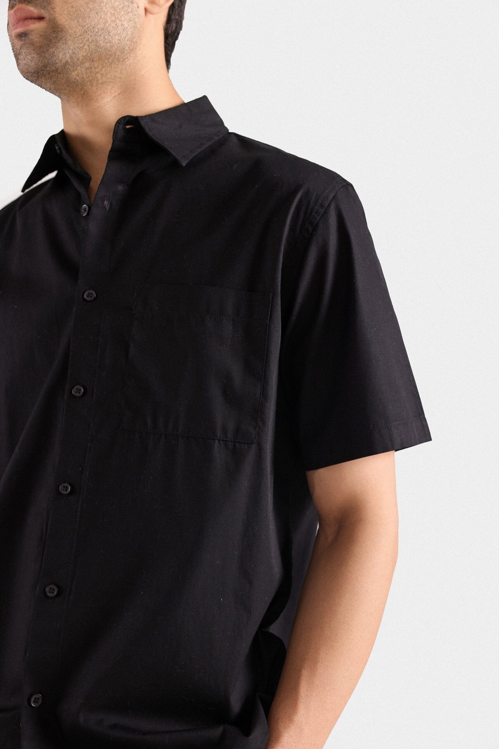 Basic Cotton Shirt - Image 2
