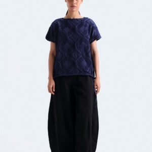 Cropped Embroidered Shirt