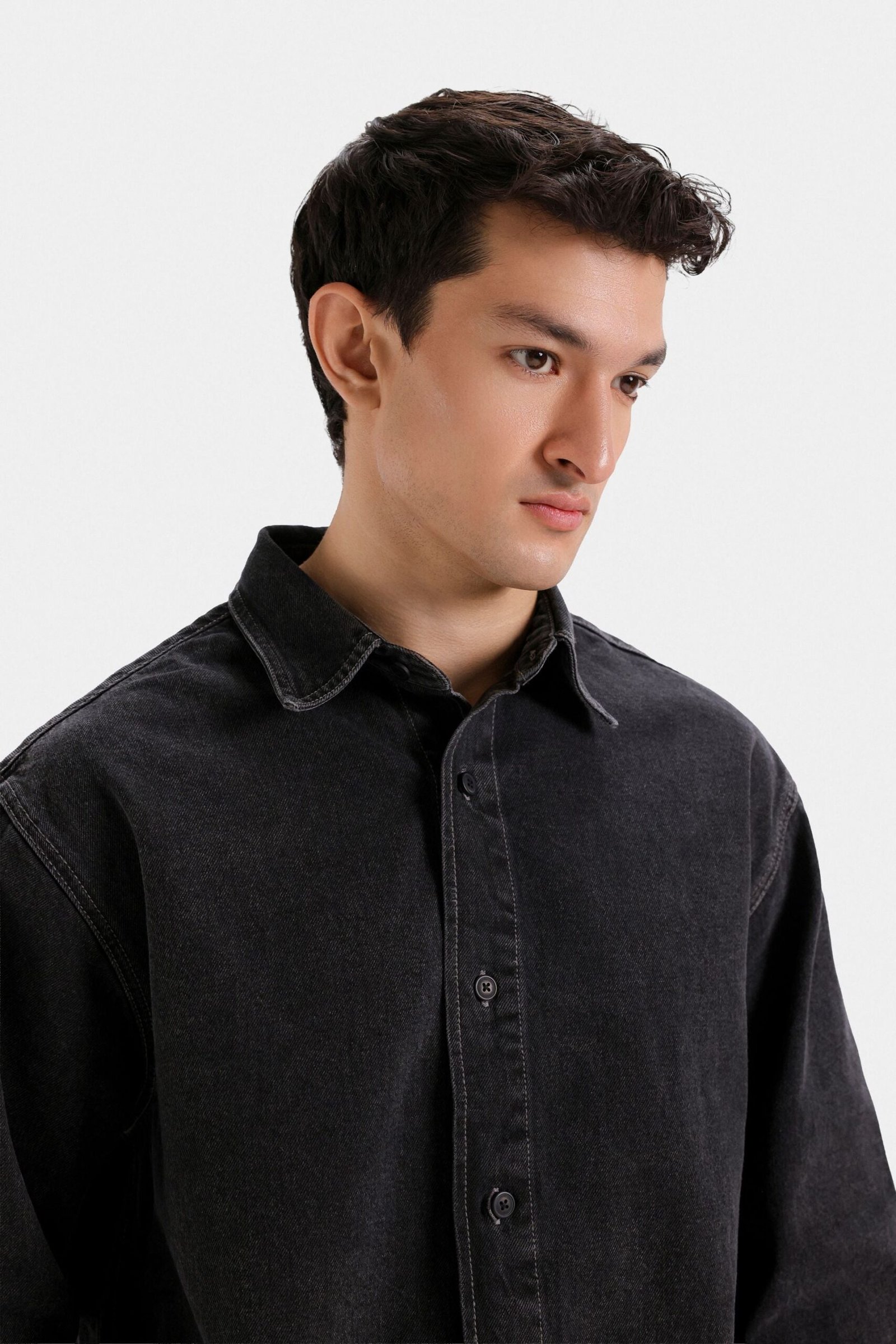 Basic Button Up Shirt - Image 2