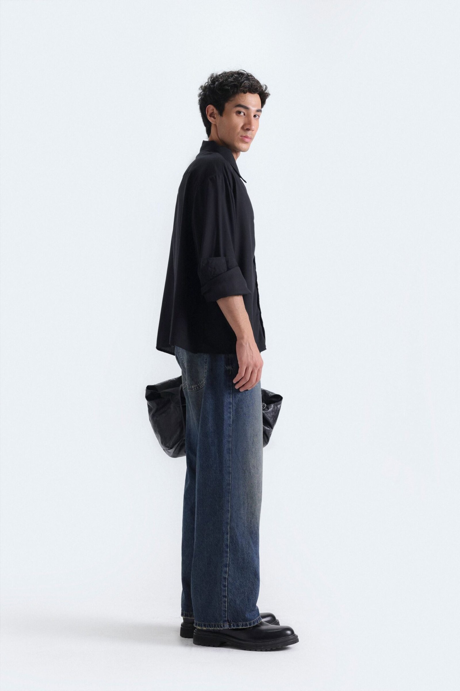 Oversized Button Up Shirt - Image 3