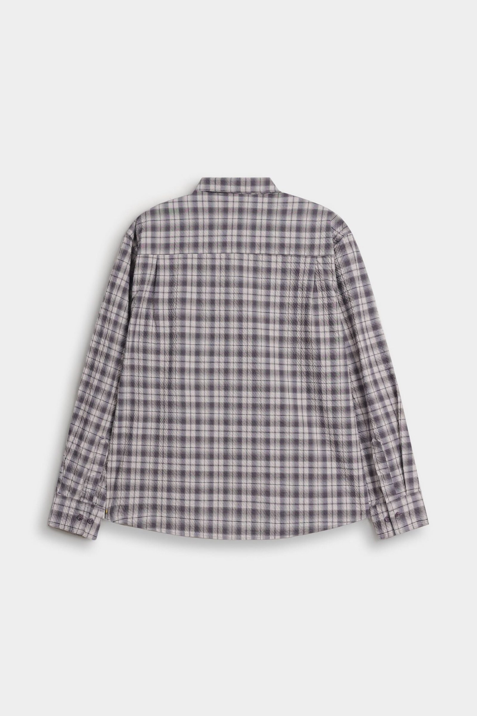 Checkered Textured Shirt - Image 3