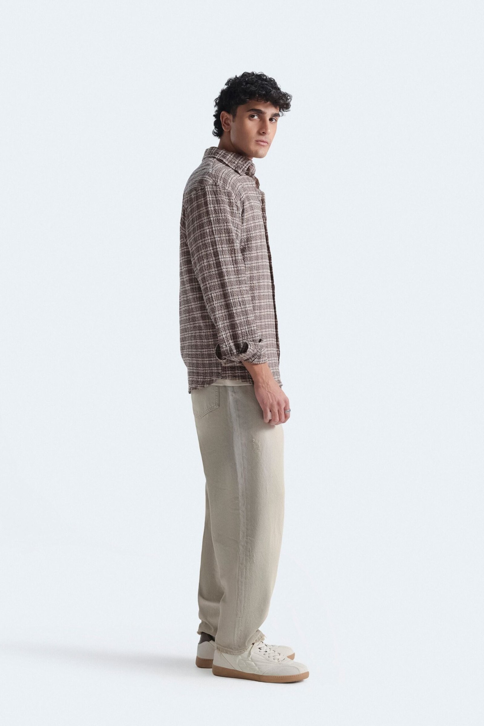 Checkered Button Up Shirt - Image 3