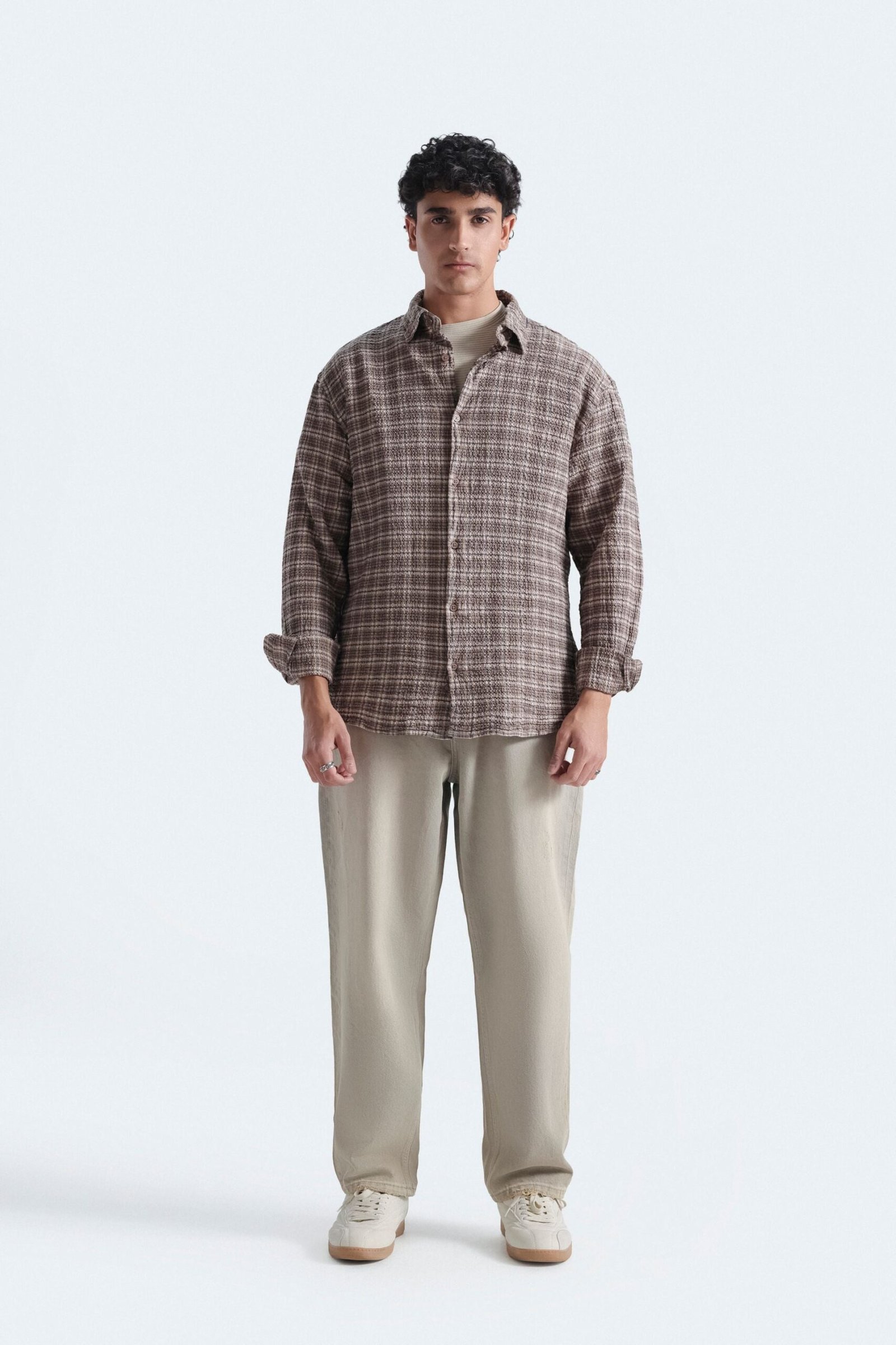 Checkered Button Up Shirt