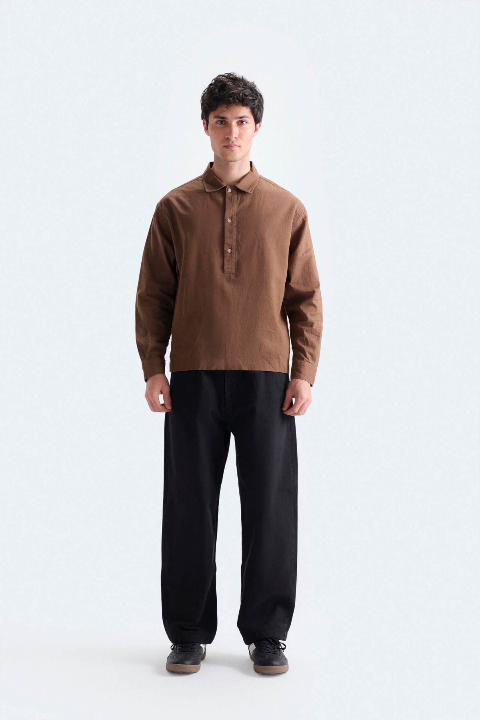 Quarter Placket Shirt