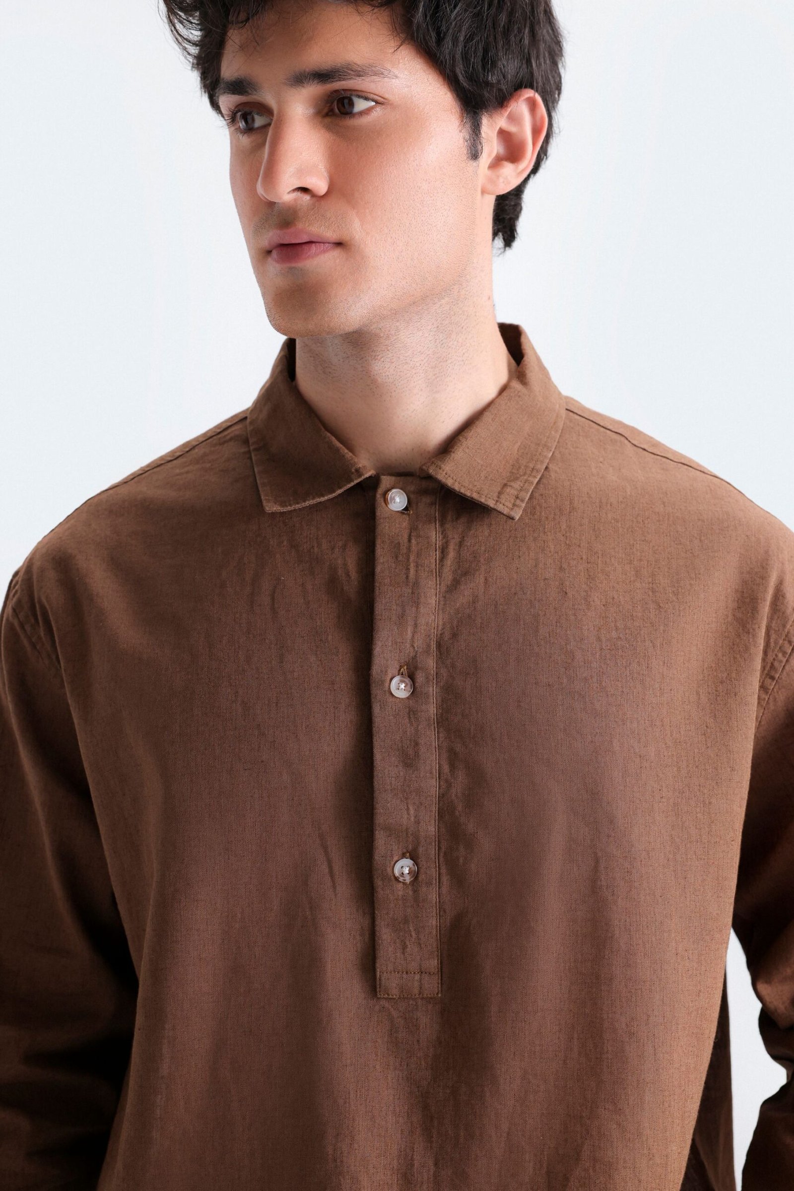 Quarter Placket Shirt - Image 2
