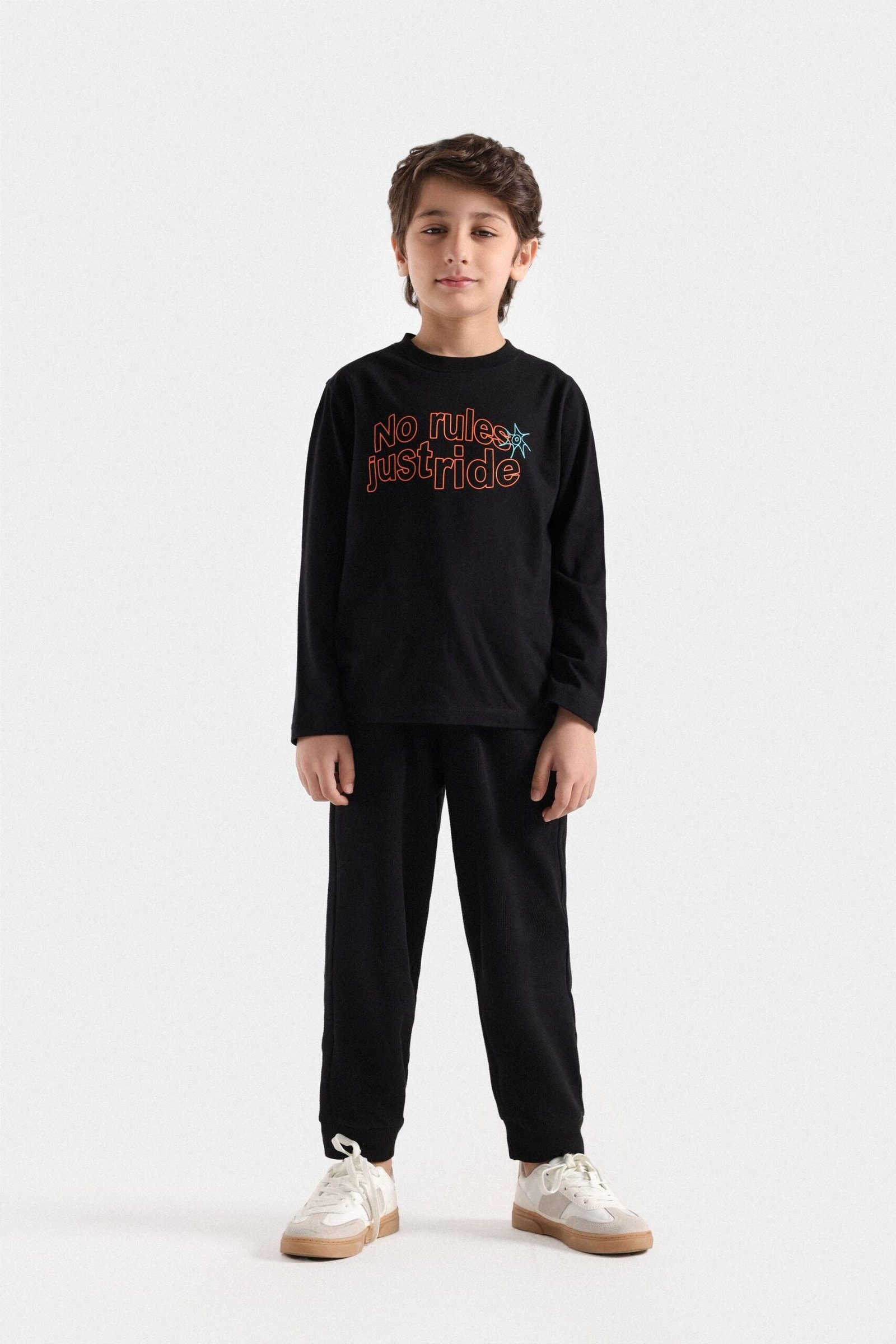 Slogan Print T-Shirt - Image 4