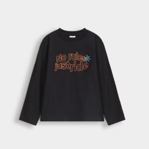 Slogan Print T-Shirt