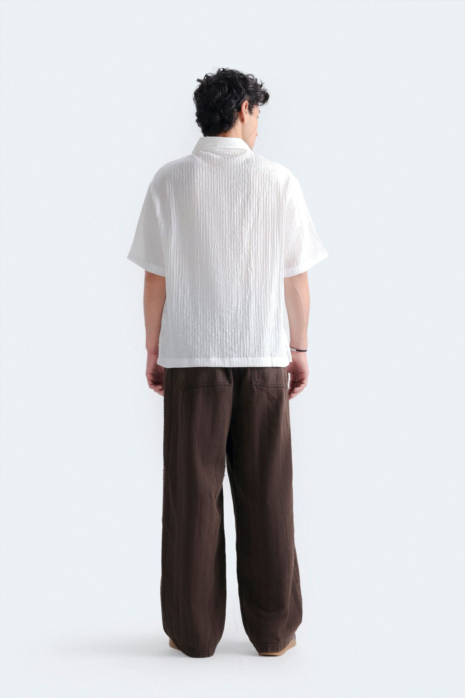 Textured Striped Shirt - Image 4