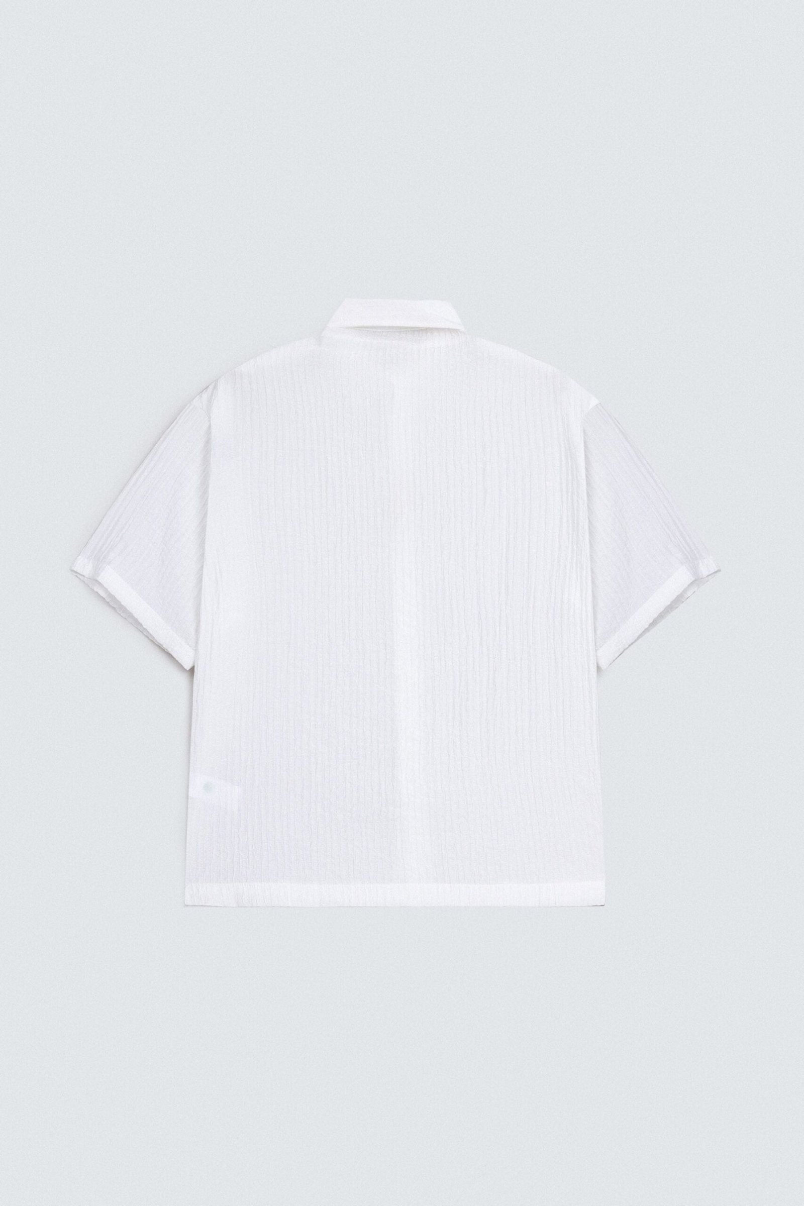 Textured Striped Shirt - Image 7