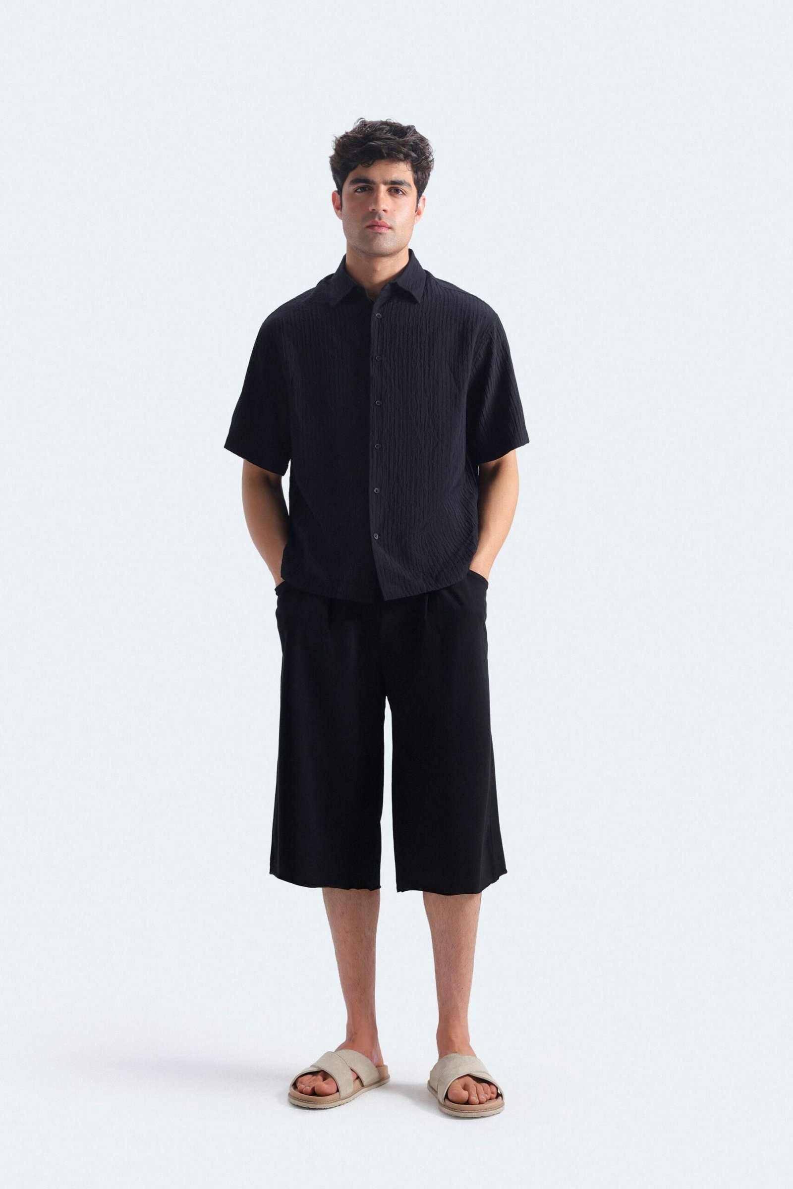 Textured Striped Shirt - Image 8