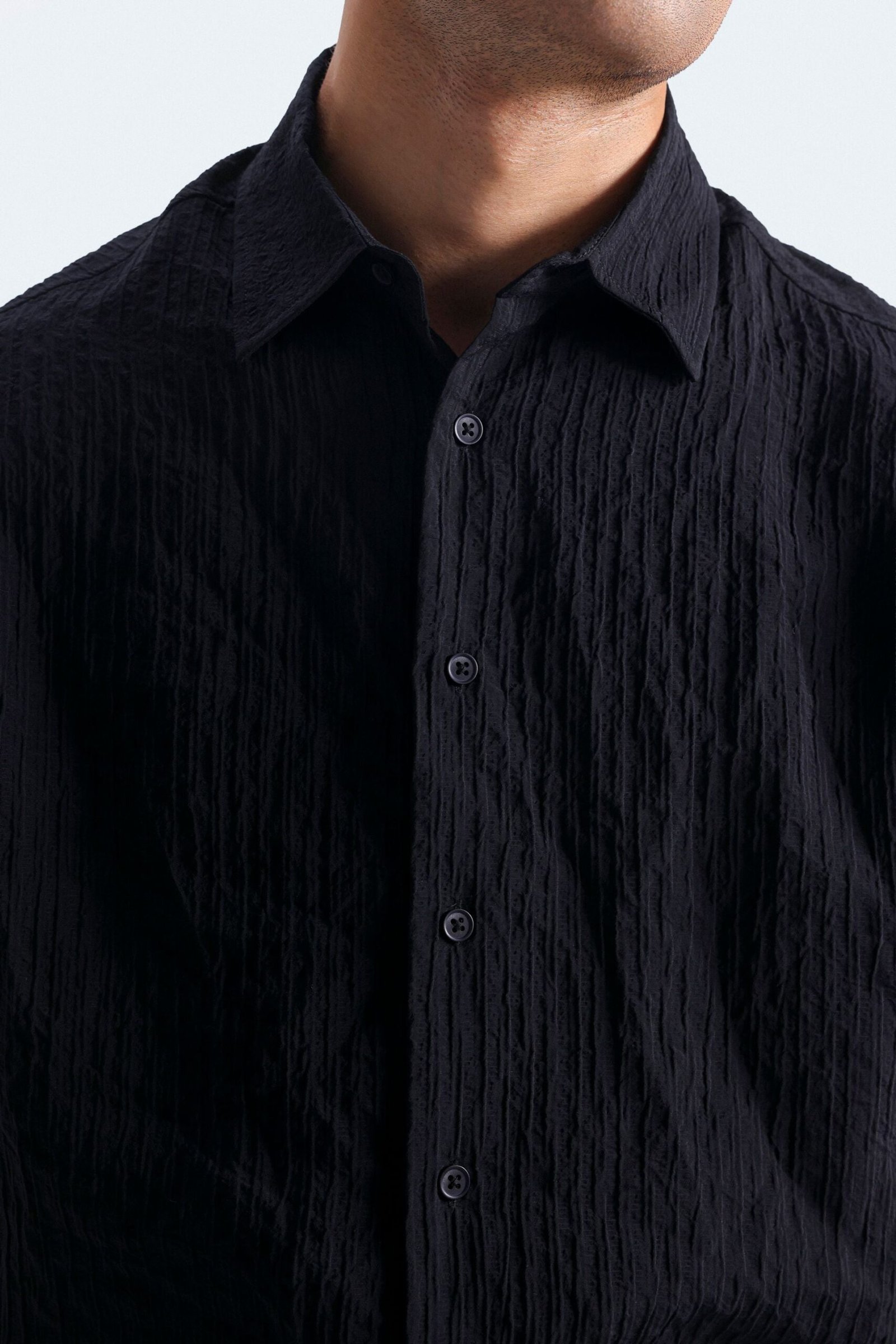 Textured Striped Shirt - Image 9