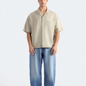 Resort Collar Jacquard Shirt