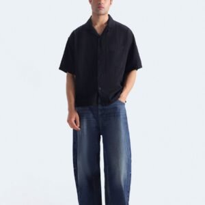 Resort Collar Jacquard Shirt