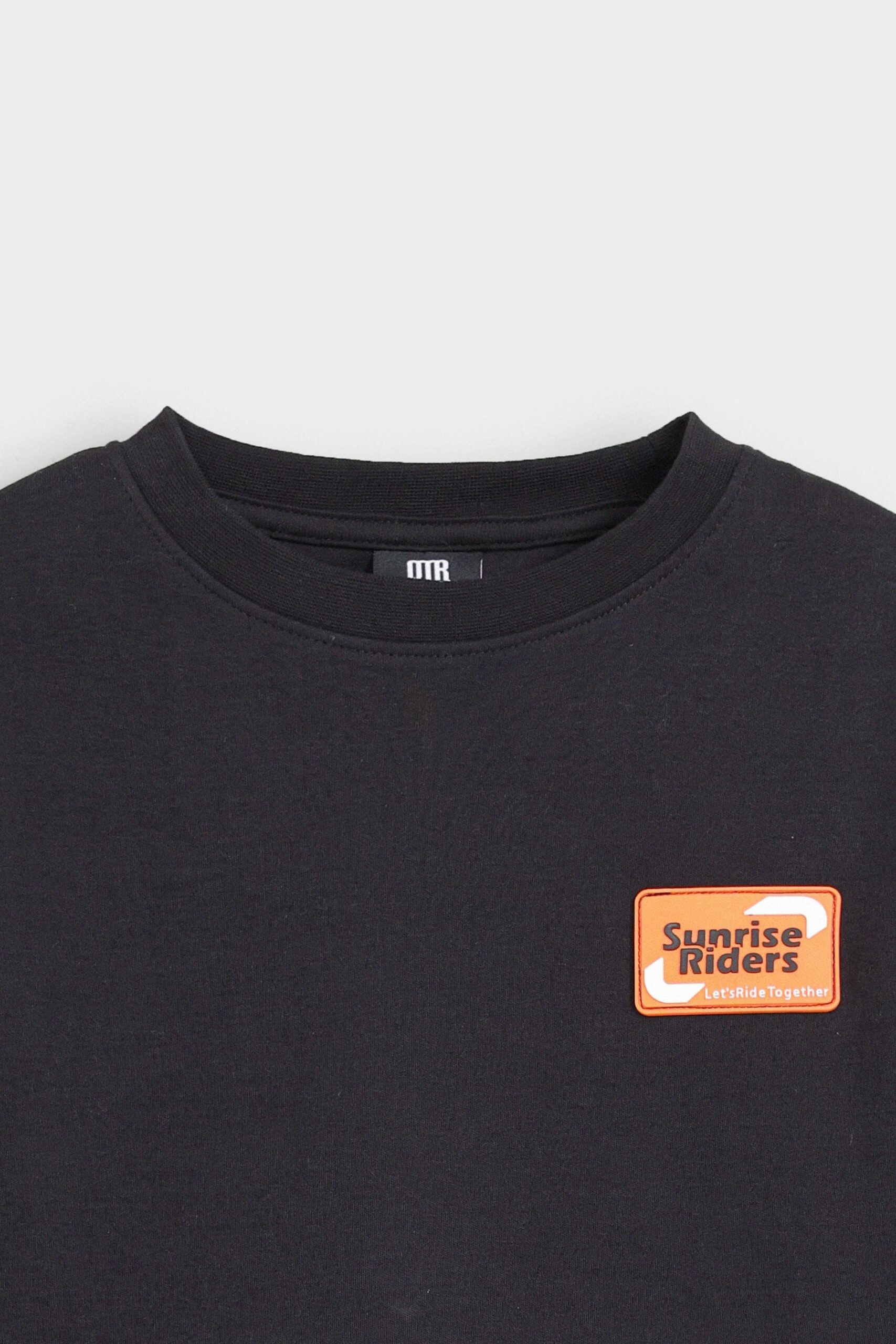 Interlock T-Shirt With Label Patch - Image 2