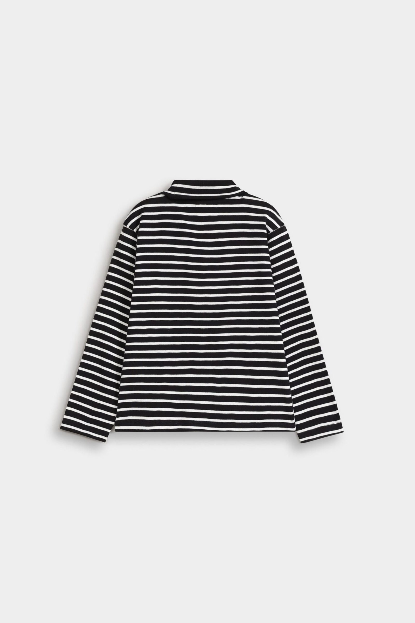 Slogan Print Striped T-Shirt - Image 3