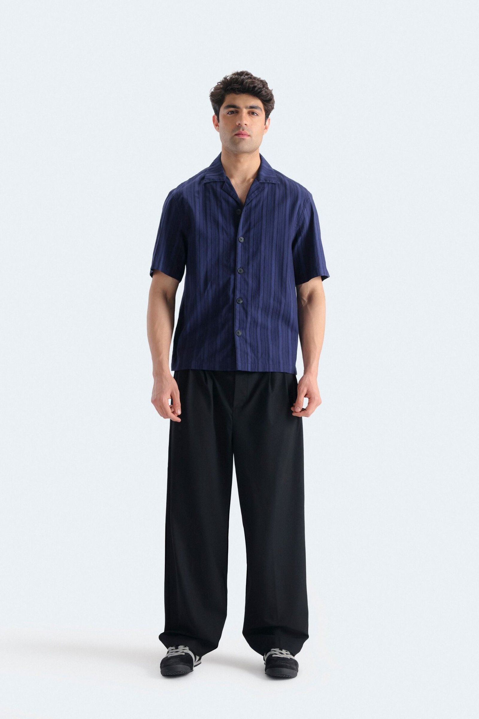 Striped Jacquard Shirt