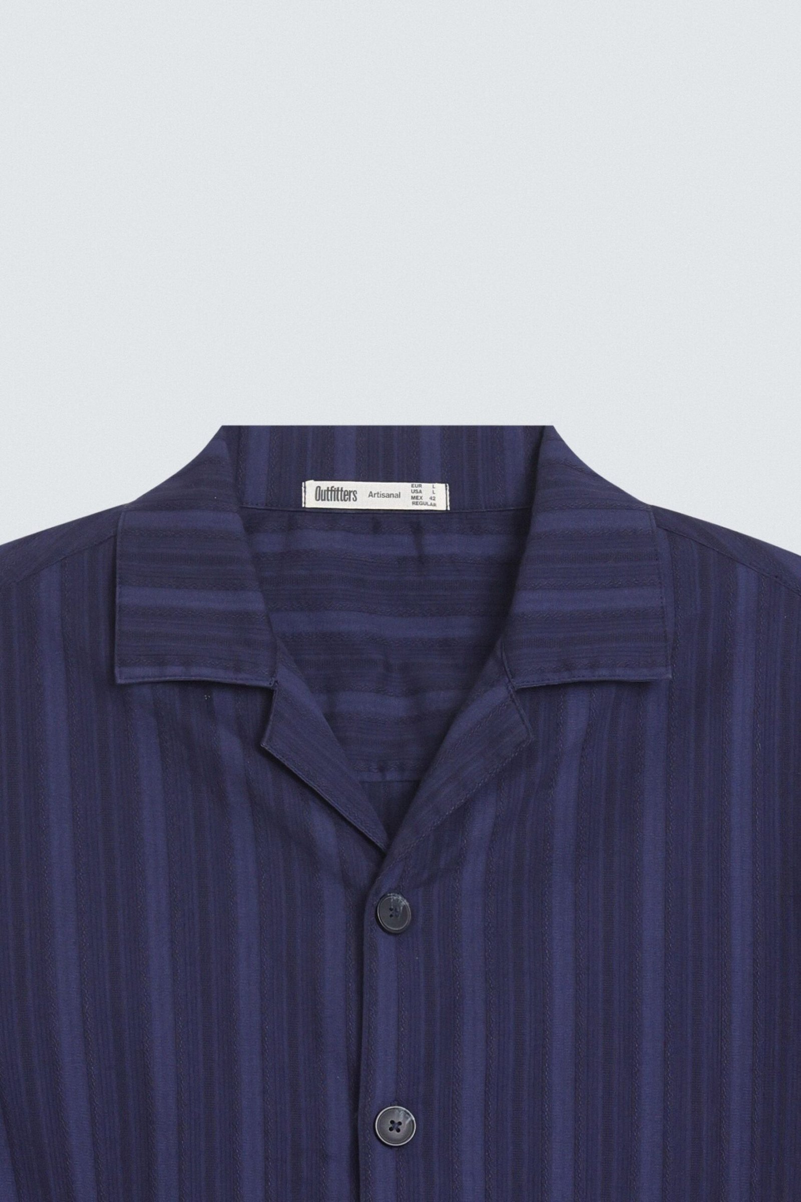 Striped Jacquard Shirt - Image 6
