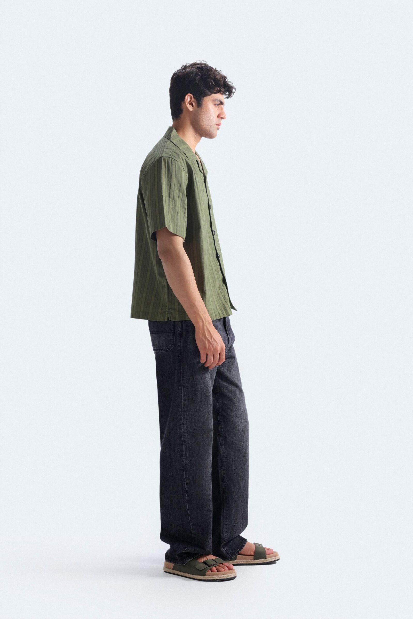 Striped Jacquard Shirt - Image 10