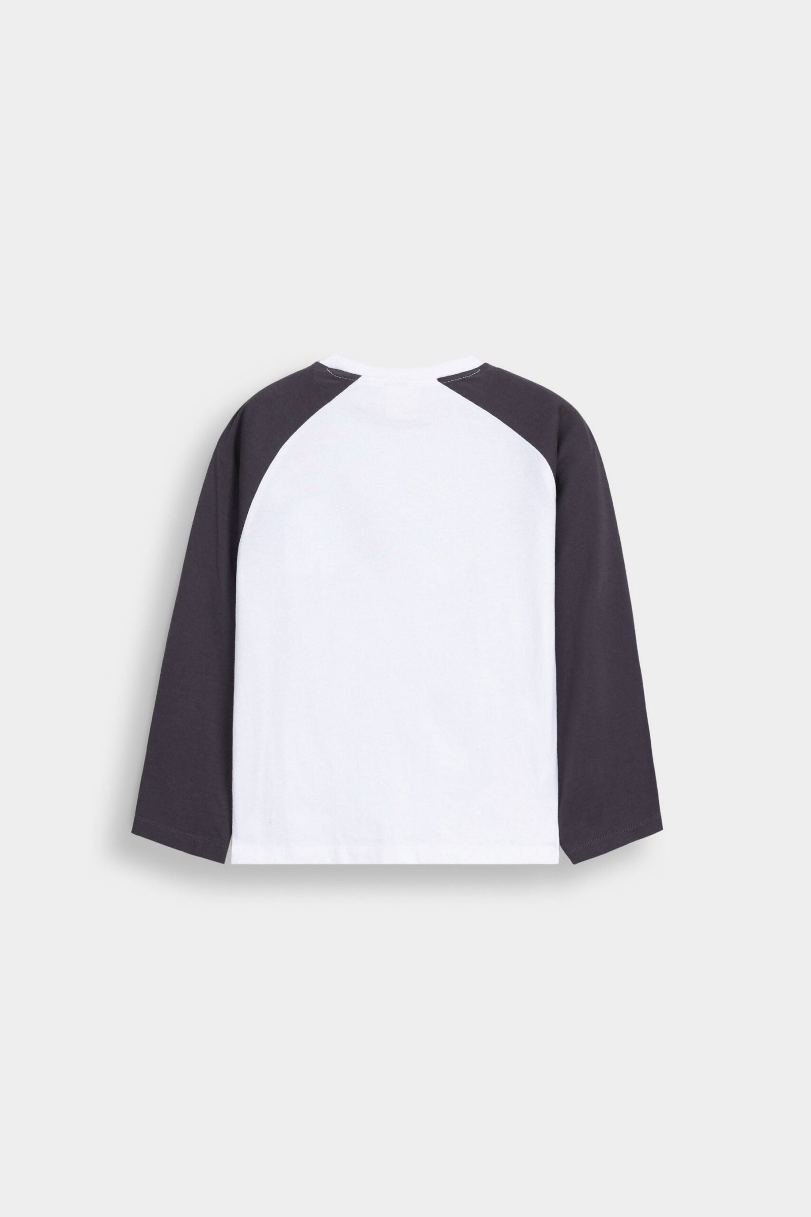 Raglan Slogan Print T-Shirt - Image 3