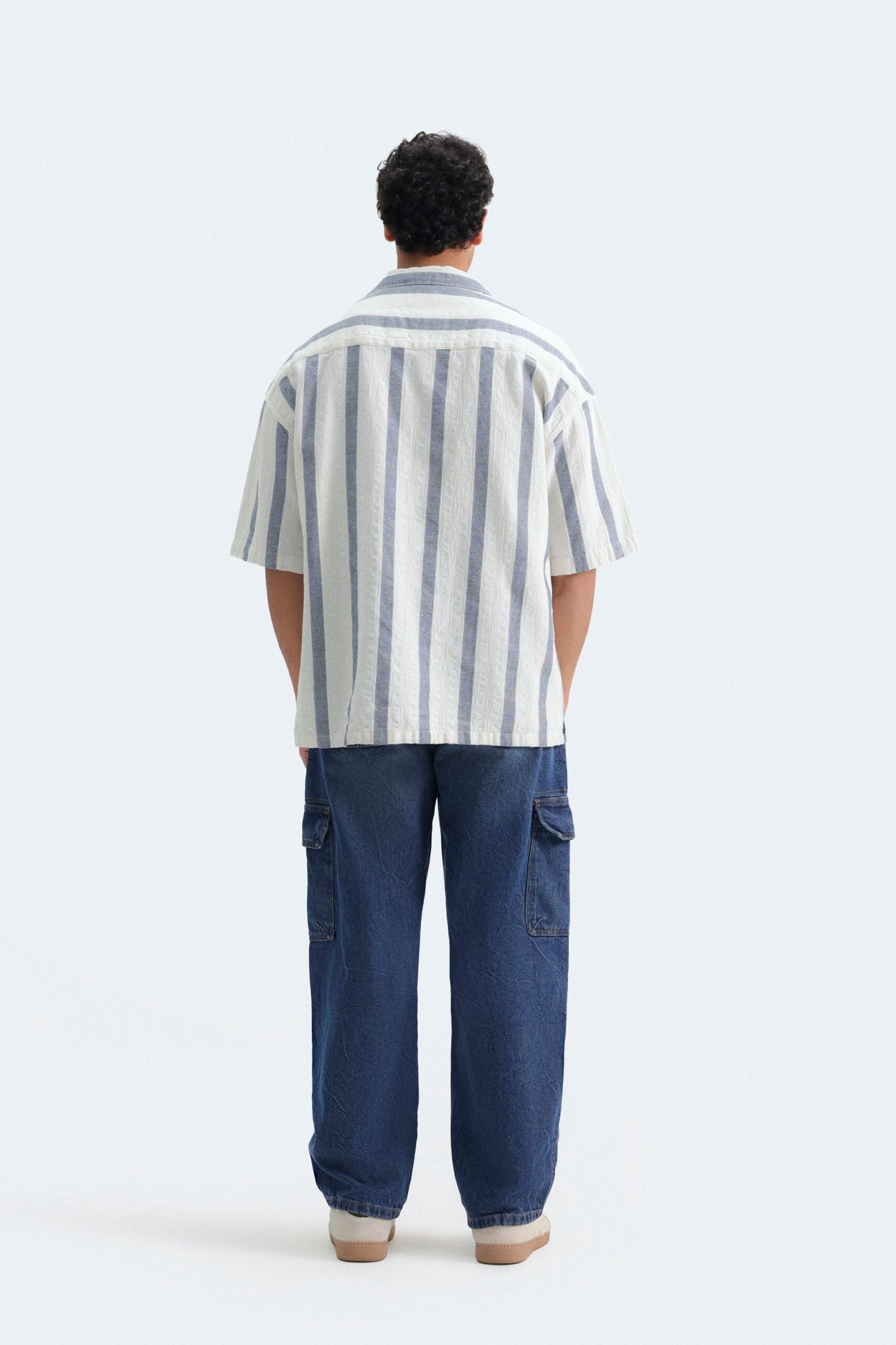 Striped Jacquard Shirt - Image 4
