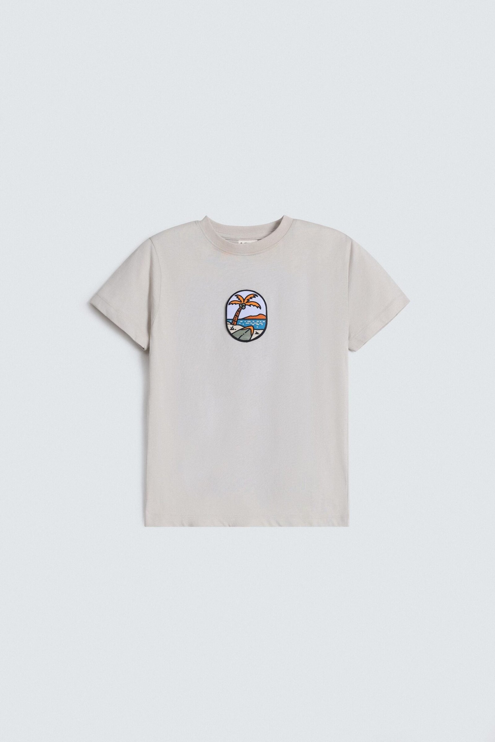 Embroidered Patch T-Shirt