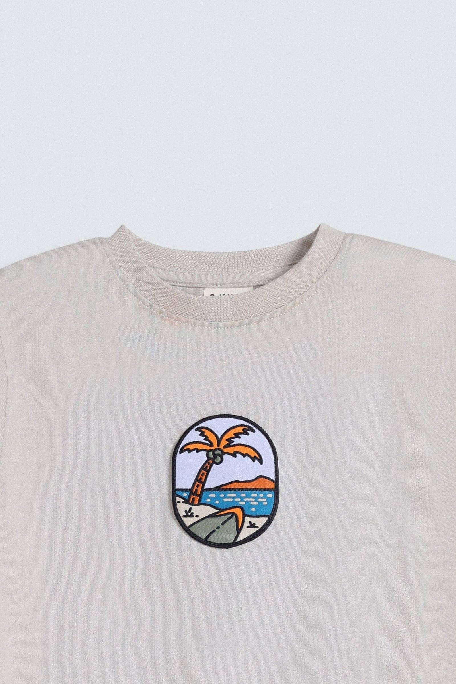 Embroidered Patch T-Shirt - Image 2