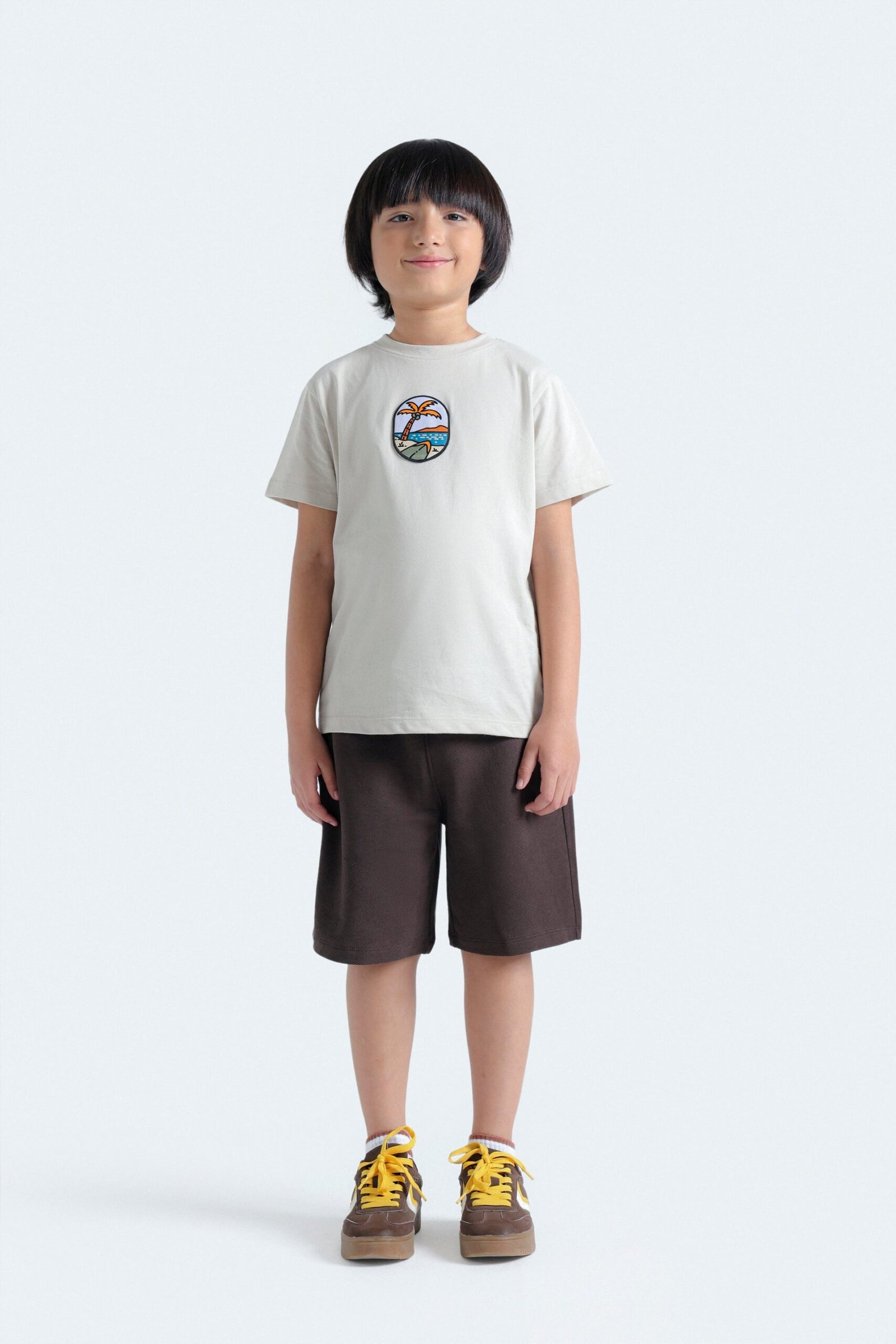 Embroidered Patch T-Shirt - Image 4