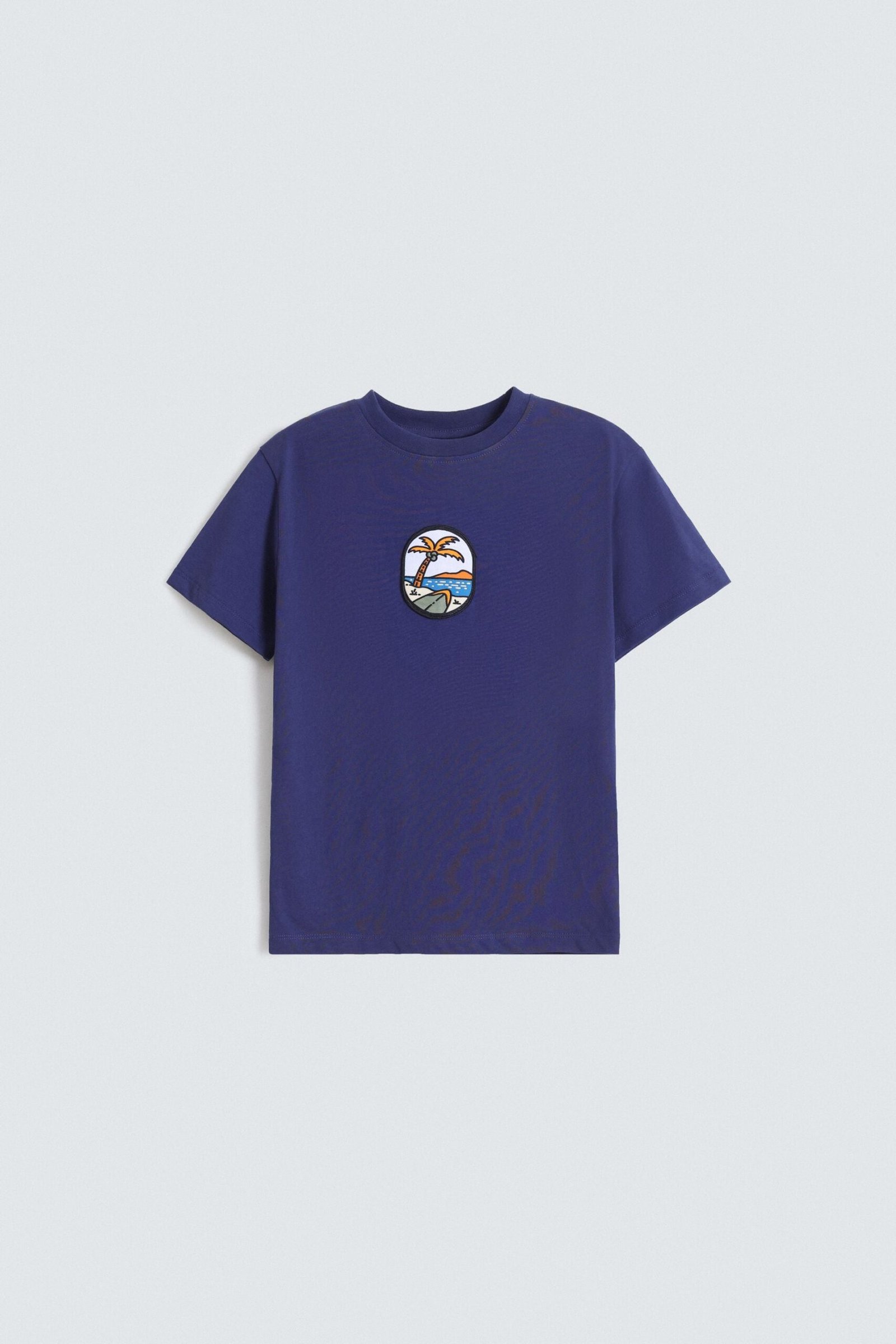 Embroidered Patch T-Shirt - Image 7