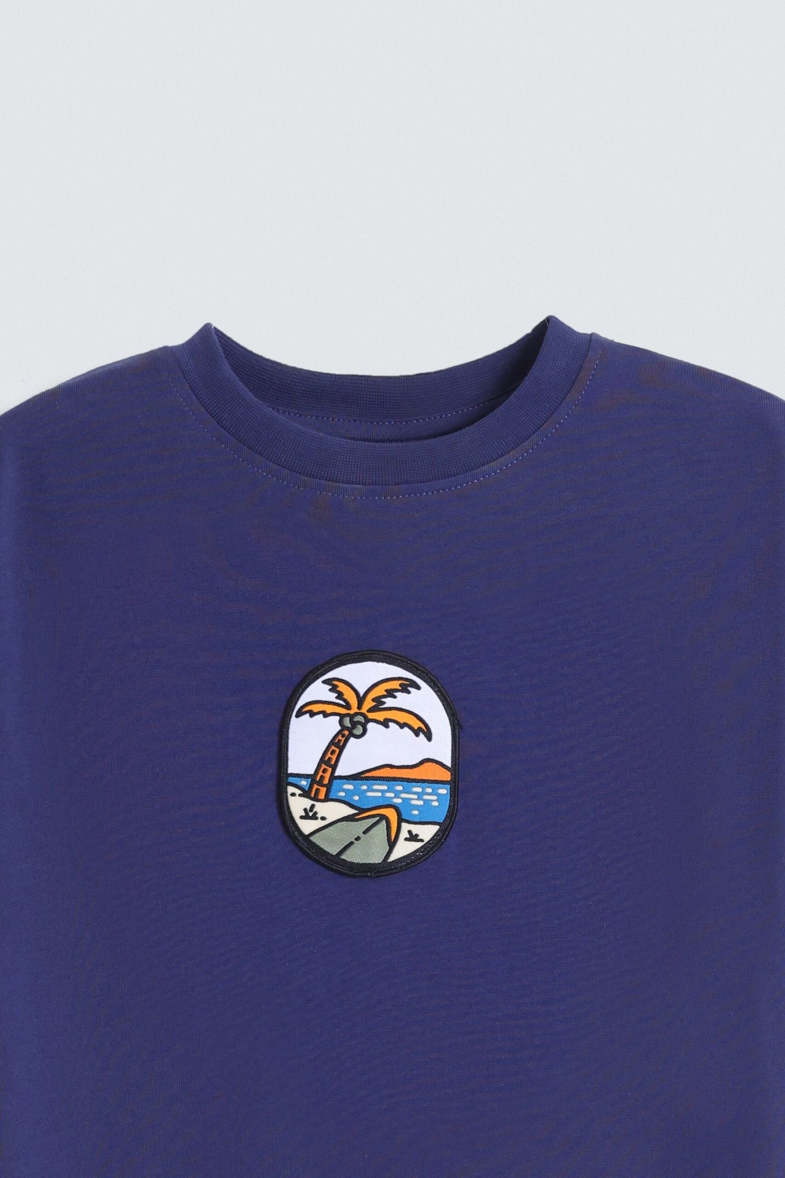 Embroidered Patch T-Shirt - Image 8