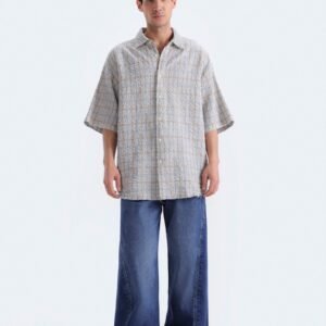 Textured Check Shirt