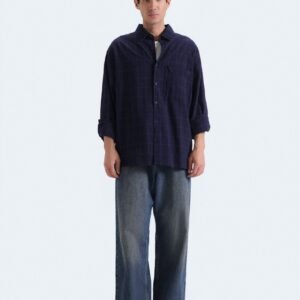 Textured Checkered Shirt